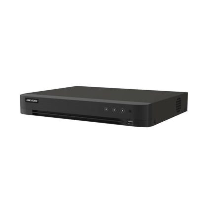 DVR Hikvision TURBO HD H.265 16CH, HDTVI, AHD, CVI, CVBS, IP, 1080P, hasta 5MP Lite, HDMI/VGA, hasta 1x12TB