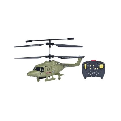 Helicóptero Vivitar Sky Navigator DRC251-NOC, a control remoto, color Verde militar (Camo)