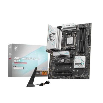 Tarjeta Madre MSI B850 GAMING PLUS WIFI, AMD AM5 R9, DDR5 8200MHz, PCIe 5.0, M.2, DisplayPort, ATX