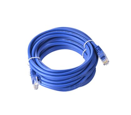 Cable UTP Cat6 T-VISION, 10 Metros, Color Azul, Pass Fluke, 7x0.2mm