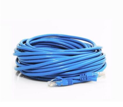 Cable UTP Cat6 T-VISION, 15 Metros, Color Azul, Pass Fluke, 7x0.2mm