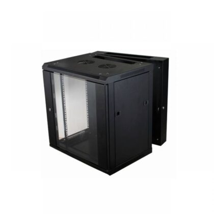 Gabinete de Pared Abatible DNV 12U, 600 x 600mm, Negro