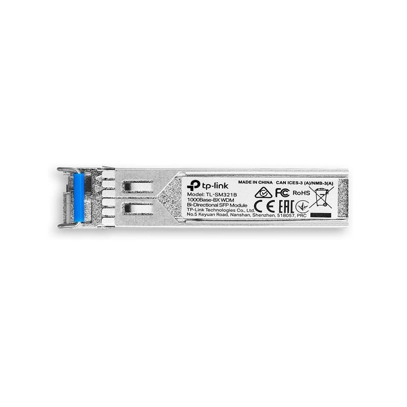 Módulo SFP monomodo TP-LINK TL-SM321B, WDM Bidireccional 1000Base-BX, 20km, 1250 Mbit/s