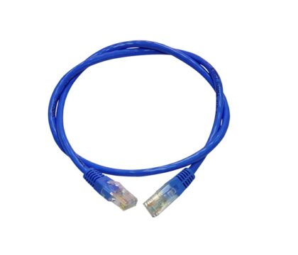 Cable UTP Cat6 T-VISION, 1 Metro, Color Azul, Pass Fluke, 7x0.2mm