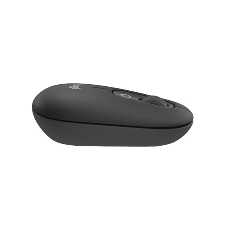 Combo Teclado y Mouse Inalámbrico, LOGITECH POP ICON, interfaz Bluetooth, Español, Negro