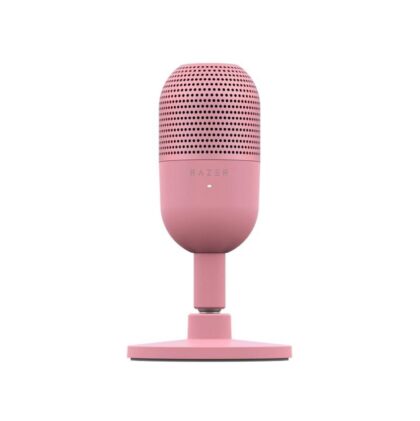 Micrófono Profesional Razer Seiren V3 Mini, Conexión USB Plug & play, color Rosado