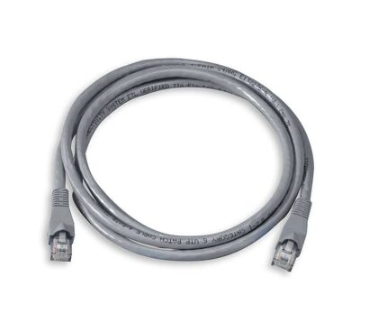 Cable UTP Cat6 T-VISION, 2 Metros, Color Gris, Pass Fluke, 7x0.2mm
