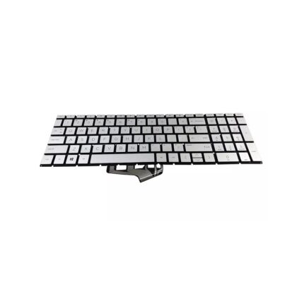 Teclado para HP ENVY 17m-ce 17m-ce1013dx 17m-ce0013dx, con retroiluminación, Inglés, plateado