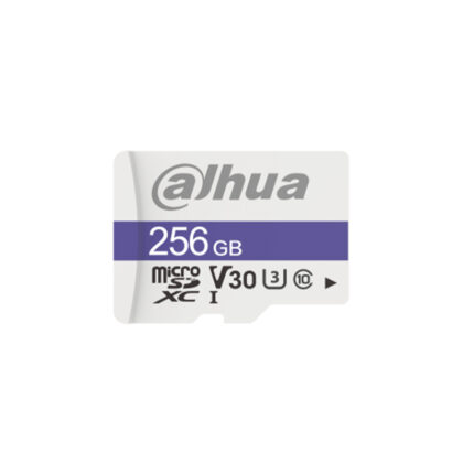 Memoria Micro SD DAHUA C100 de 256GB, hasta 90MB/s de lectura, C10/U3/V30