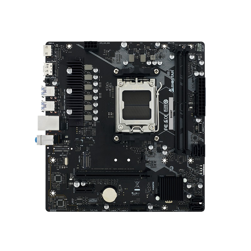 Tarjeta Madre BIOSTAR B650MT, AMD AM5, DDR5 6000, M.2 PCIe 4.0, SATA 6Gb/s, HDMI y DisplayPort, Micro ATX
