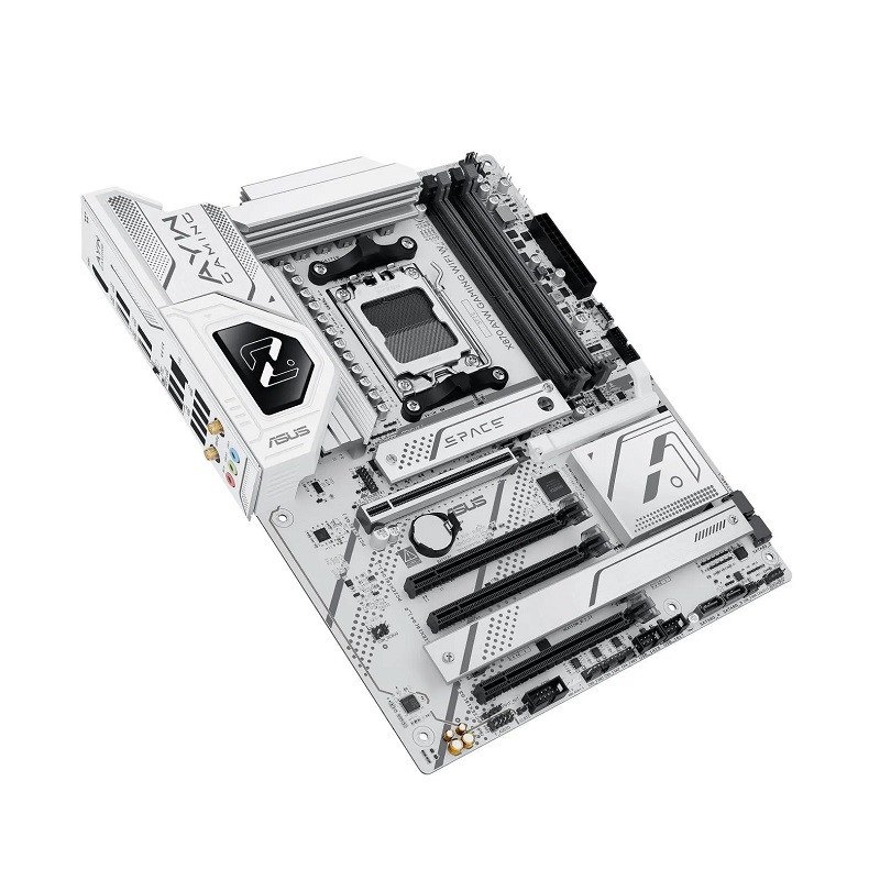 Tarjeta Madre ASUS X870 AYW GAMING WIFI W, AMD Ryzen Serie 9 AM5, DDR5 8000, PCIe 5.0 M.2, SATA 6Gb/s, HDMI, Lan 2.5Gb, ATX