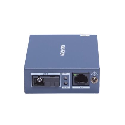 Convertidor de medios UTP y Fibra óptica (RX), 1000Mbps, Monomodo, Hasta 3 KM, conector SC (Receptor)