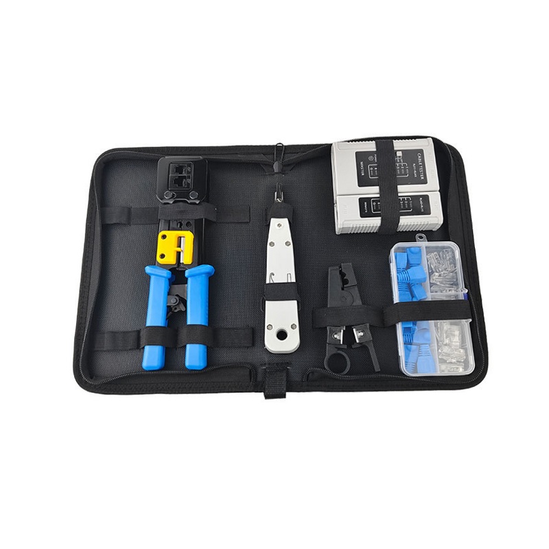 Kit de herramientas para redes MANCOM LQ-TZTK01-7 de 7 Piezas con estuche