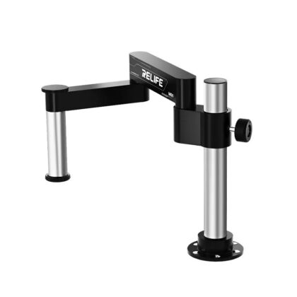 Soporte plegable RELIFE MS1 360° para microscopio giratorio, brazo oscilante, montado en escritorio