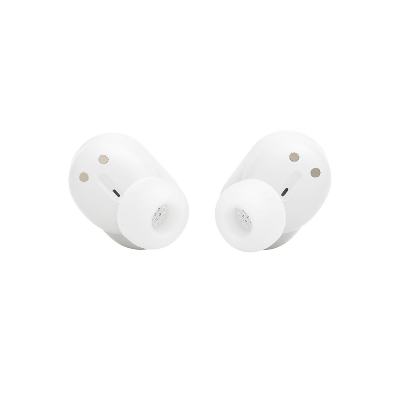 Audifonos JBL Tune Buds 2, Con estuche de carga, Estéreo, conexión Inalámbrica Bluetooth 5.3, IP54, Blanco