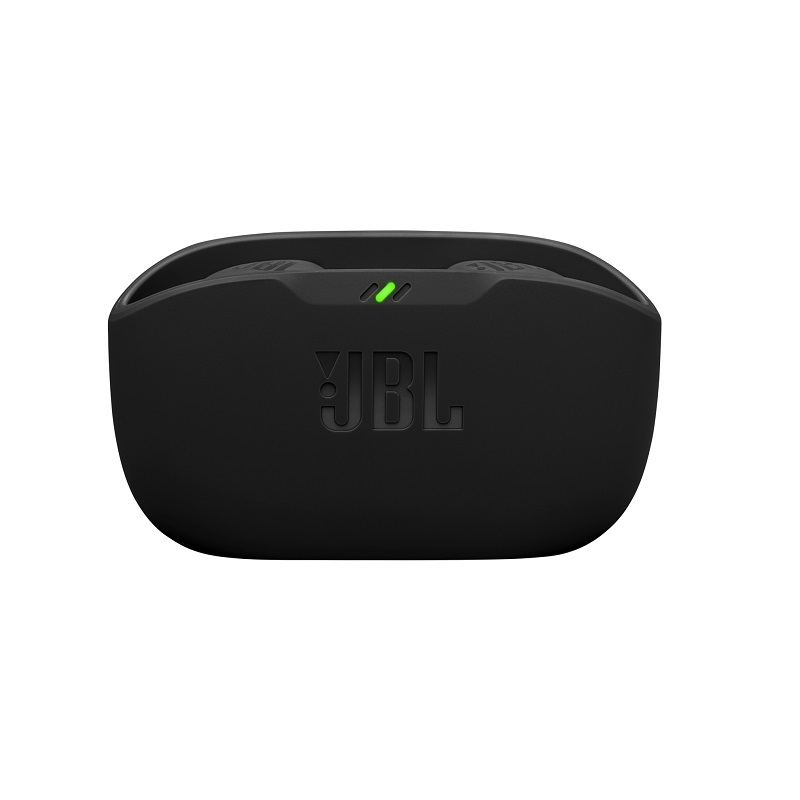 Audífonos JBL Vibe Buds 2, Con estuche de carga, Estéreo, conexión inalámbrica Bluetooth 5.3, IP54, Negro