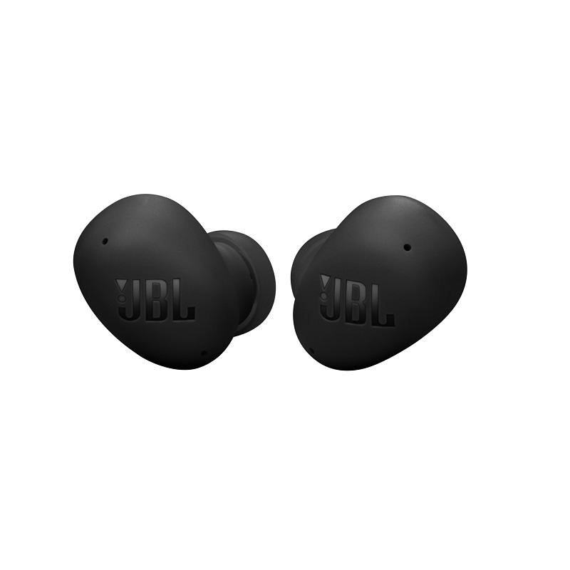 Audífonos JBL Vibe Buds 2, Con estuche de carga, Estéreo, conexión inalámbrica Bluetooth 5.3, IP54, Negro
