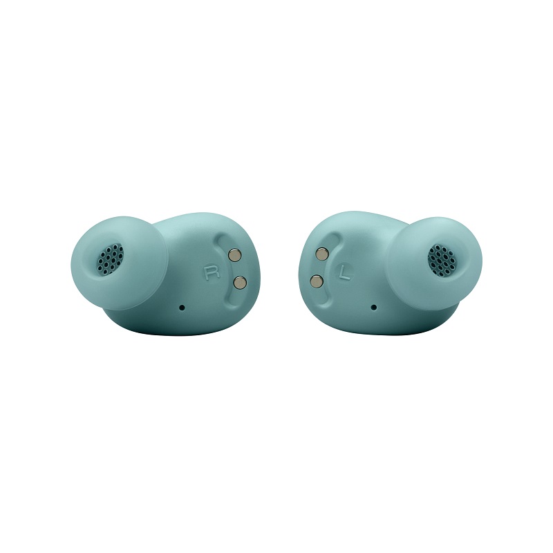 Audífonos JBL Vibe Buds 2, Con estuche de carga, Estéreo, conexión inalámbrica Bluetooth 5.3, IP54, Azul