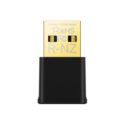 Adaptador Inalámbrico TP-Link Archer TX20U Nano, USB 2.0 de Doble Banda AX1800