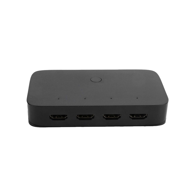 Switch KVM HDMI + USB de 4 puertos, 4k UHD FHD, 30Hz