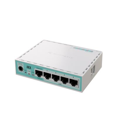 Router HEX MIKROTIK E50UG, CPU Dual Core 880MHZ, 512MB RAM, 5 Puertos Gigabit Ethernet 10/100/1000, 1 Entrada POE