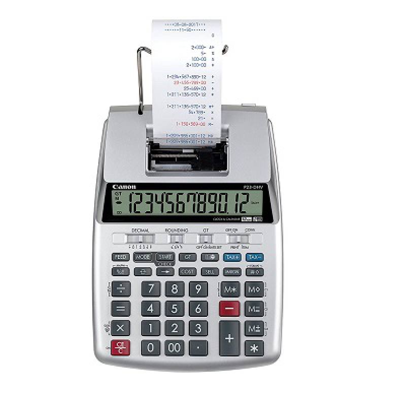 Calculadora Canon P23-DHV-3, con impresora Portatil