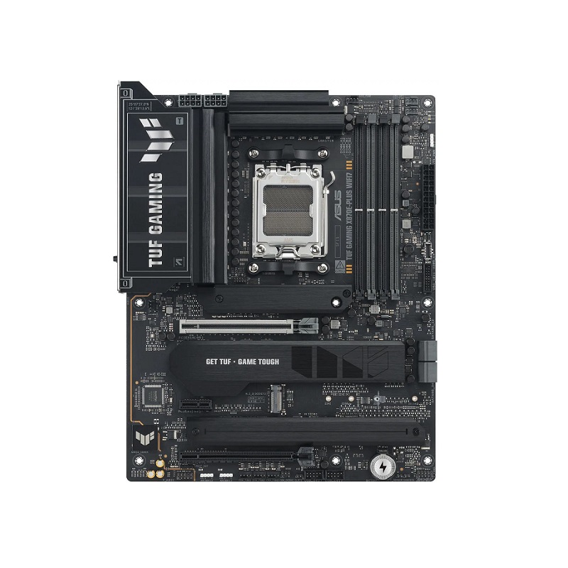 Tarjeta Madre ASUS TUF GAMING X870E PLUS WIFI7, AMD AM5 RZ series 9000, DDR5 8000Mhz, PCIe 5.0, SATA 6, HDMI, ATX