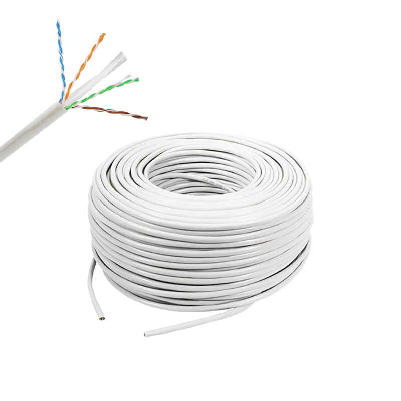 Caja de Cable UTP Cat6 DAHUA, 1000 Pies, Aleación, para interiores, Color Blanco