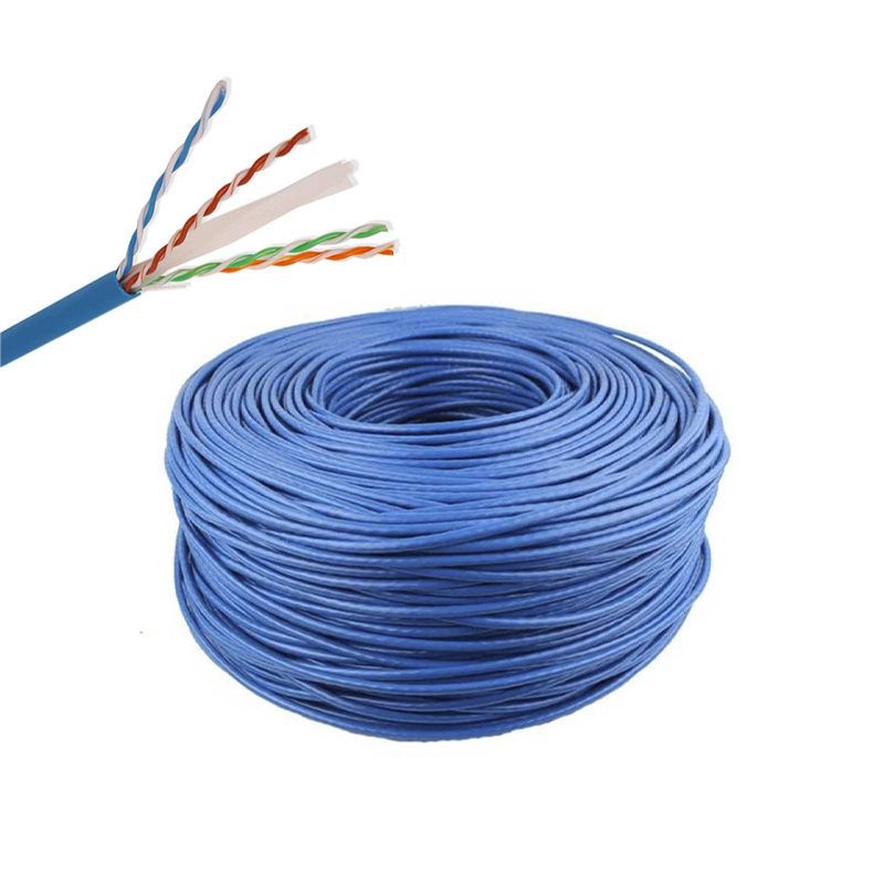 Caja de Cable UTP Cat6 DAHUA, 1000 Pies, Aleación, para interiores, Color Azul