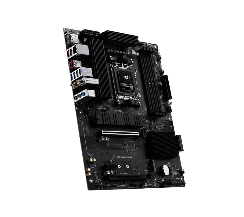 Tarjeta Madre MSI PRO B850-S WIFI6E, AMD Serie 9000 AM5, DDR5 8200Hz, PCIe 4.0, SATA 6, M.2, HDMI, DisplayPort, LAN 2.5G, ATX