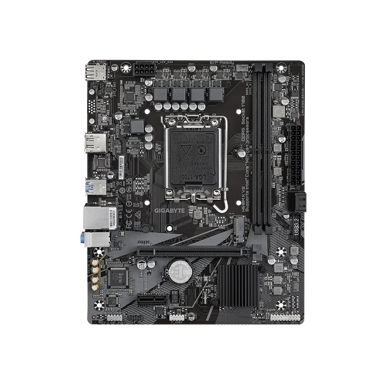 Tarjeta Madre GIGABYTE H610M K V2, Socket 1700, DDR5 5600, PCIe 4.0, HDMI, DisplayPort, SATA 6Gb/s, Micro ATX