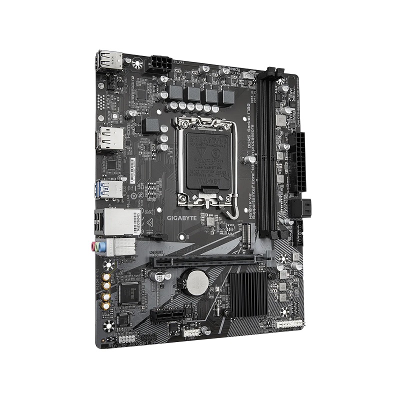 Tarjeta Madre GIGABYTE H610M K V2, Socket 1700, DDR5 5600, PCIe 4.0, HDMI, DisplayPort, SATA 6Gb/s, Micro ATX