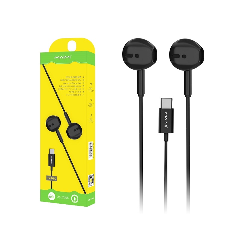 Audifonos Mai Mi H45, USB Tipo C, micrófono, Negro