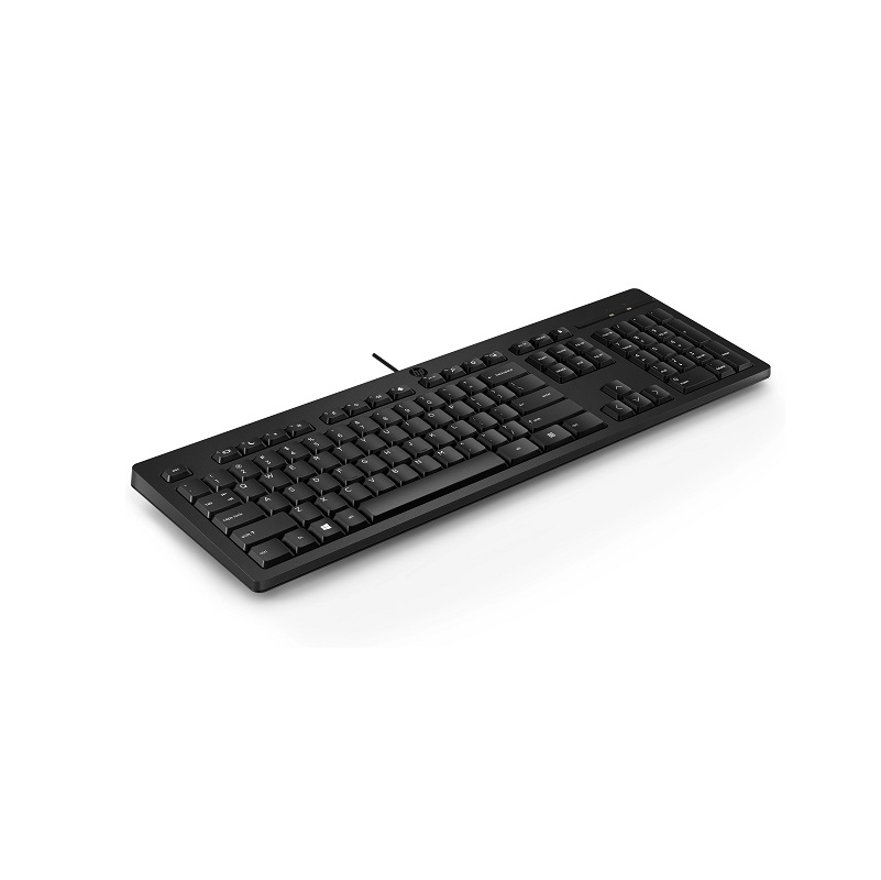 Teclado HP 125, Conexión USB, Español, Negro