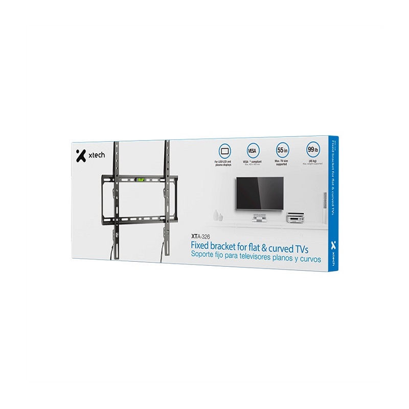 Soporte Xtech XTA-326 para TV LCD de 32 a 55 Pulgadas, Peso Máximo 45Kg