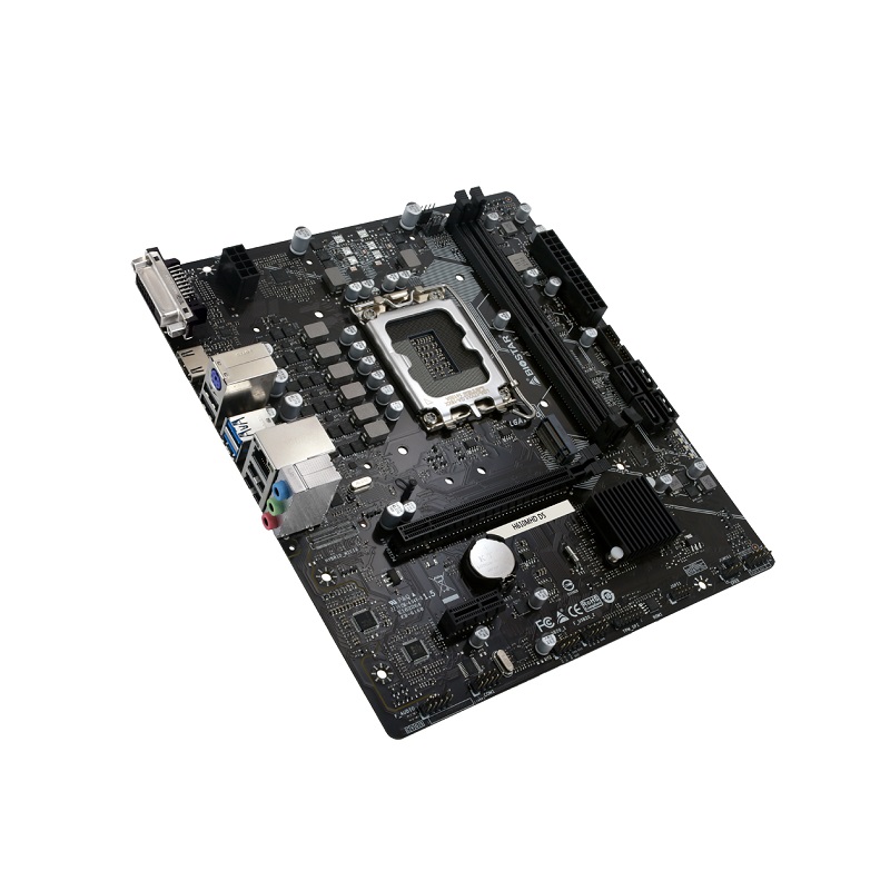 Tarjeta Madre BIOSTAR H610MHD-D5, LGA1700, DDR5 4800, PCIe 4.0, M.2, SATA 6Gb/s, DVI, HDMI, Micro ATX