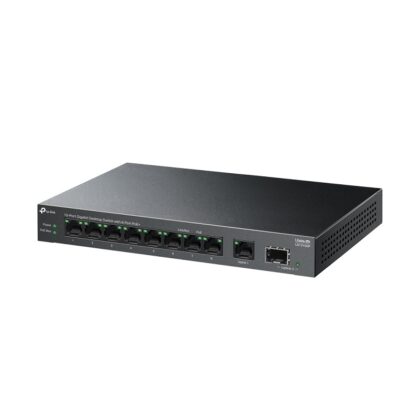 Switch TP-LINK LS1210GP 10 puertos Gigabit, 8 puertos PoE, 1x SFP, 61W