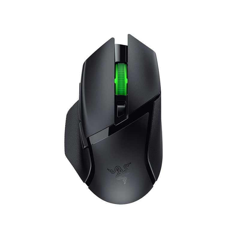 Ratón Gaming RAZER Basilisk V3 X HyperSpeed, conexión Inalámbrica, sensor óptico de 18.000 DPI, 7 botones programables