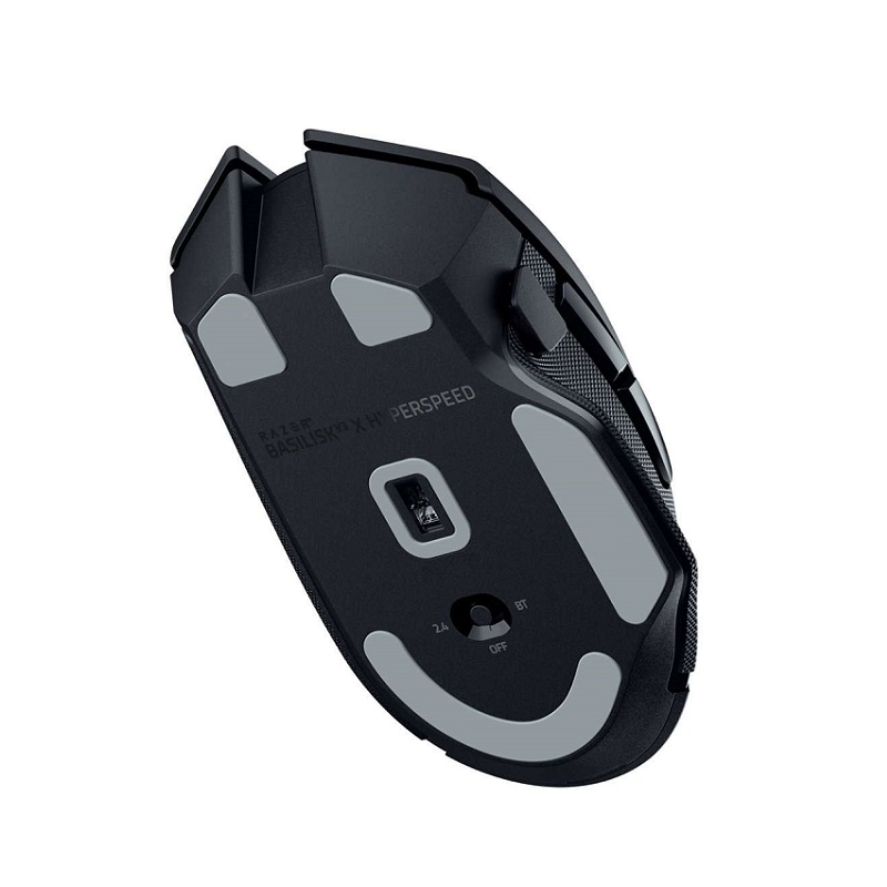 Ratón Gaming RAZER Basilisk V3 X HyperSpeed, conexión Inalámbrica, sensor óptico de 18.000 DPI, 7 botones programables