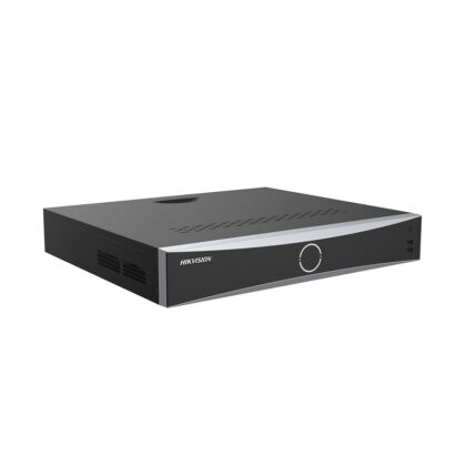 NVR Hikvision AcuSense 32CH, H.265, Graba hasta 12MP 8K, función AcuSeek y AcuSearch, HDMI/VGA, Hasta 4x20TB