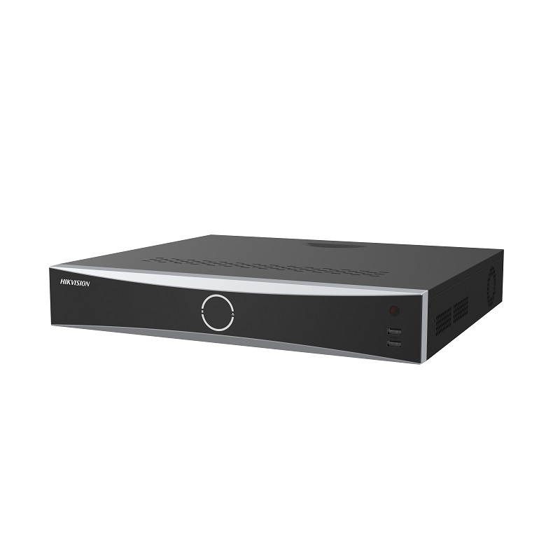 NVR Hikvision AcuSense 32CH, H.265, Graba hasta 12MP 8K, función AcuSeek y AcuSearch, HDMI/VGA, Hasta 4x20TB