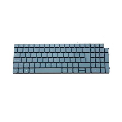 Teclado para DELL Latitude 3520 Vostro 3510 3520 5510 5515 7510 7620, con retroiluminación, Español, Gris