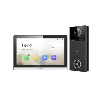 Intercom Hikvision KIS610-P, Manos Libres con Pantalla LCD a Color de 7" (INTERCOM), Ip65