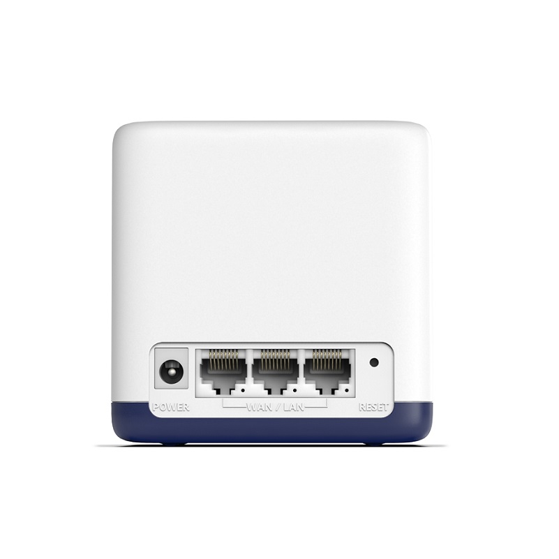 Router Inalambrico MERCUSYS Halo H50G, Wi-Fi 5 Mesh AC1900 Dual Band, 600Mbps 2.4GHz y 1300Mbps 5GHz, 3 puertos Gigabit, (2-pack)