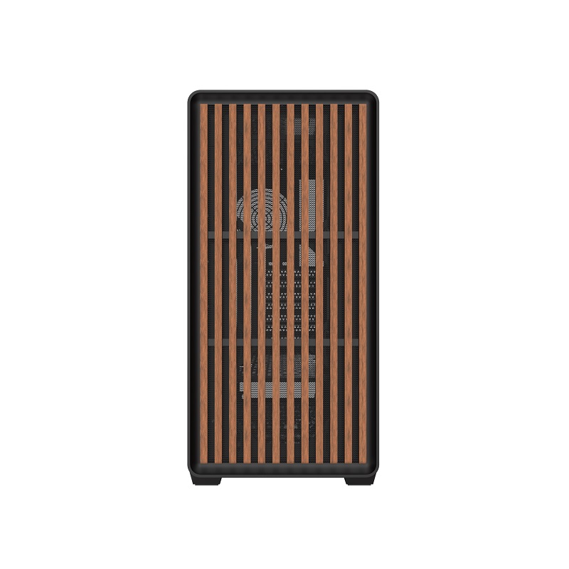 Gabinete Gaming DarkFlash DS900WD, ATX Mid Tower, Panel lateral y frontal de vidrio templado, Color Negro