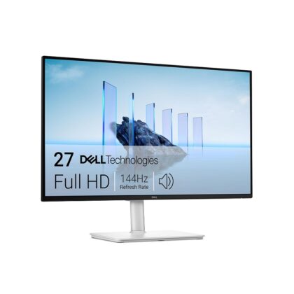 Monitor Dell S2725HSM de 27" FHD IPS, 144Hz, 1ms, HDMI, Altavoces integrados, AMD FreeSync, Blanco