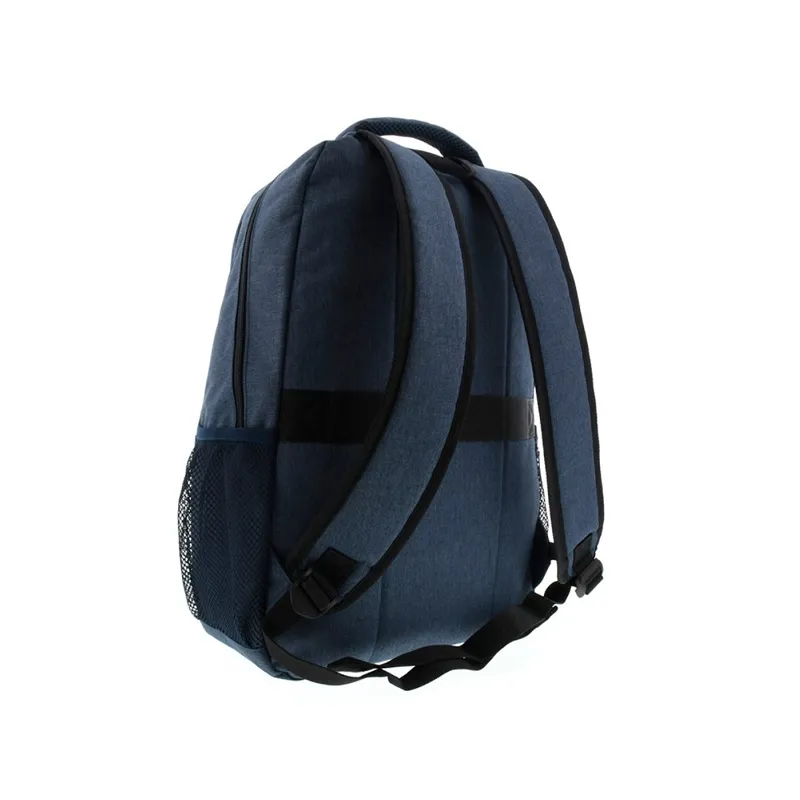 Mochila XTECH Durham para laptop de Hasta 15.6", Color Azul, material poliéster