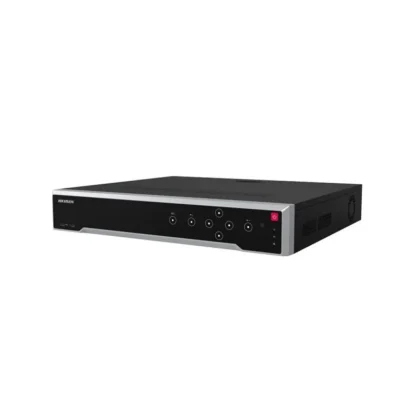 NVR Hikvision 32CH H.264/H.265 8K, 24 PoE, Graba Hasta 32MP, HDMI/VGA, Hasta 4x16TB