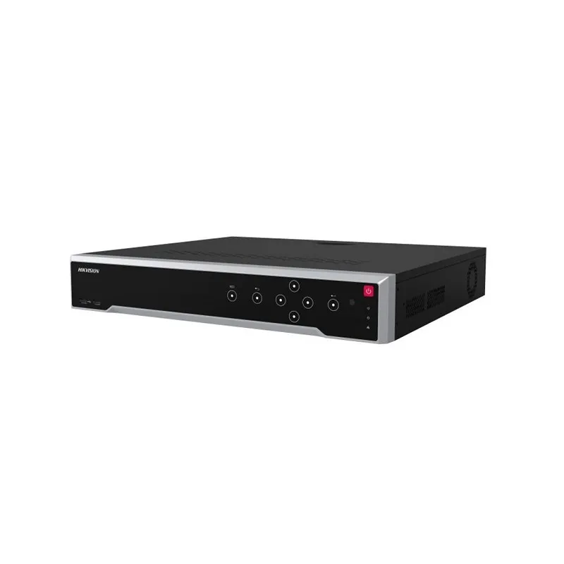 NVR Hikvision 32CH H.264/H.265 8K, 24 PoE, Graba Hasta 32MP, HDMI/VGA, Hasta 4x16TB