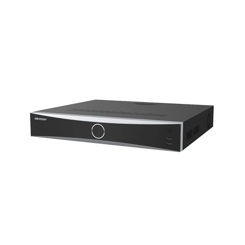 NVR Hikvision 16CH H.264/H.265, 4K, Graba hasta 32MP HDMI/VGA, Hasta 4x 20TB